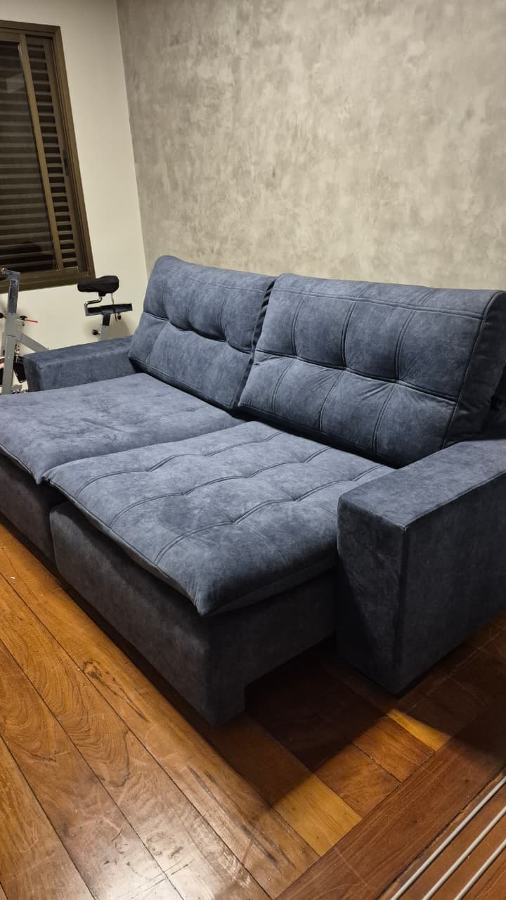 Sofa #5 - Reforma de sofas em Patos de Minas - Estofaria Piaba
